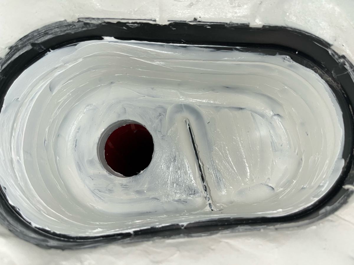 백시멘트로 방수 마무리