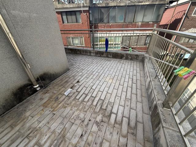 공사 전 테라스 바닥