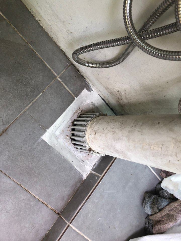 다시 끼운 관 둘레